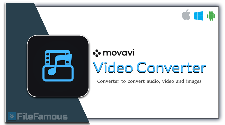 Movavi Video Converter Logo Banner Cover BOX Png SVG