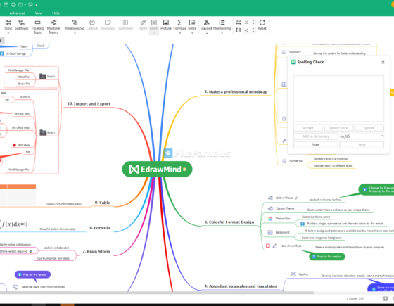 EdrawMind MindMaster Screenshot