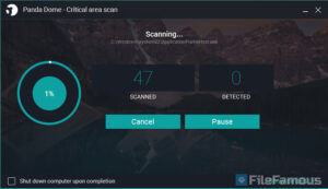 Screenshot Panda Free Antivirus