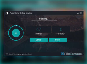 Panda Free Antivirus Screenshot
